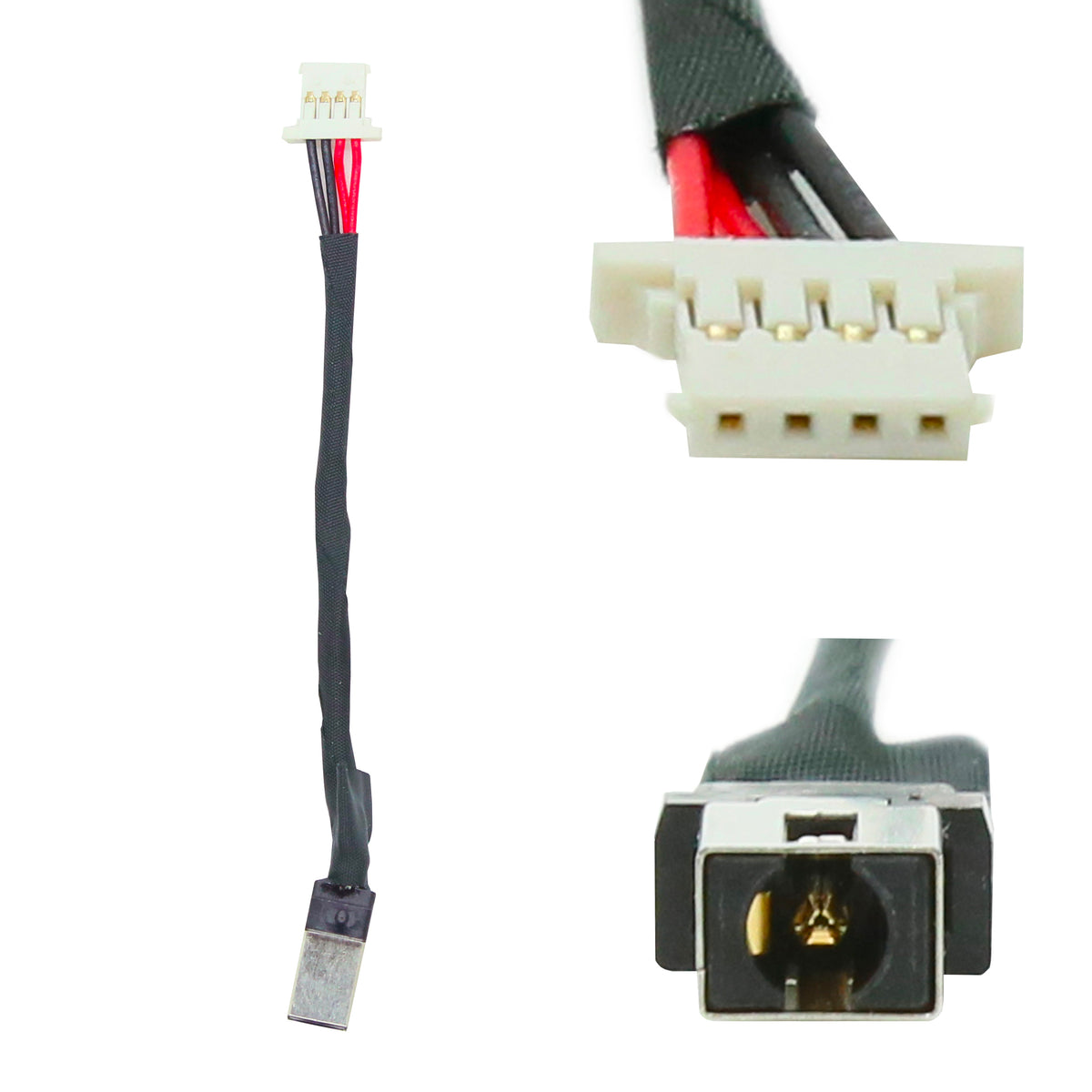 CONNECTEUR D'ALIMENTATION POUR PC PORTABLE LENOVO C340-14IWL / C340-14IML / C340-14API - 5C10S29896 / DC301014J00