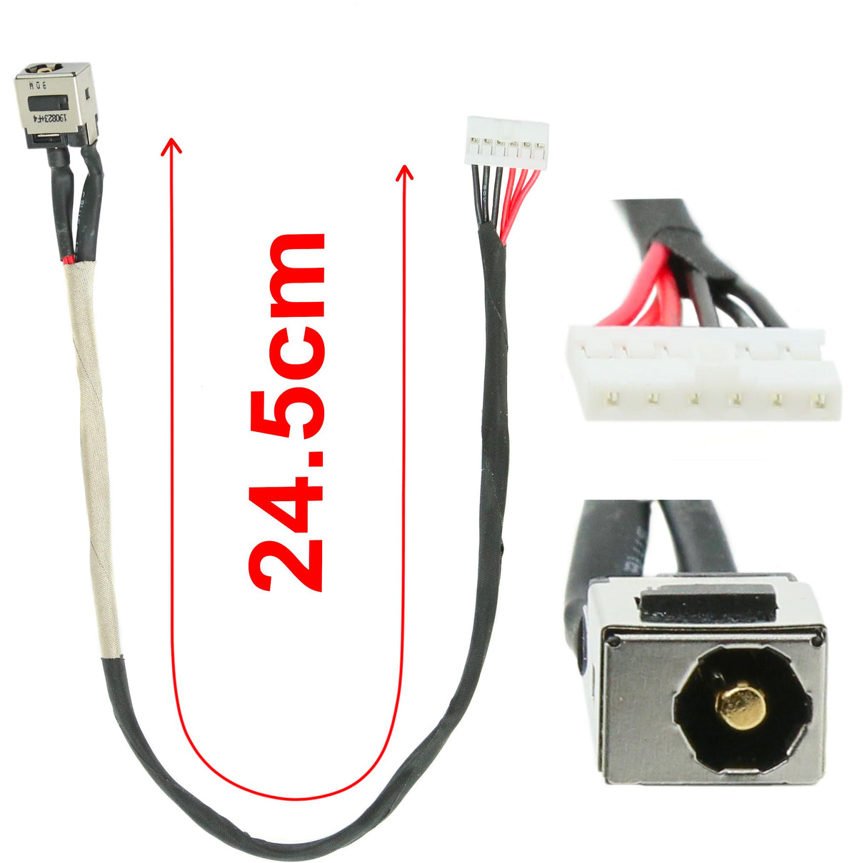 CONNECTEUR D'ALIMENTATION POUR PC PORTABLE MSI CX61 / CX70 / GE40 / GE60 / GE70 / GP60 / GP70 SERIES