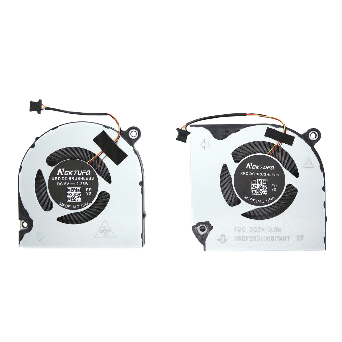 VENTILATEURS CPU & GPU POUR PC PORTABLE ACER NITRO 5 GAMING AN515-54 / AN517-51 / AN517-52 / AN515-43