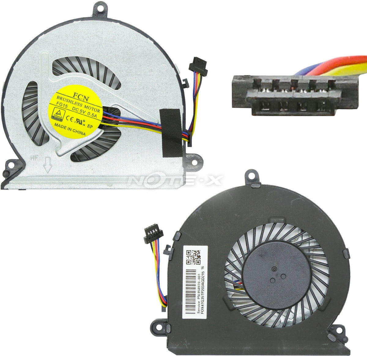 VENTILATEUR CPU POUR PC PORTABLE HP PAVILION 15-AU / 15-AW SERIES  856359-001
