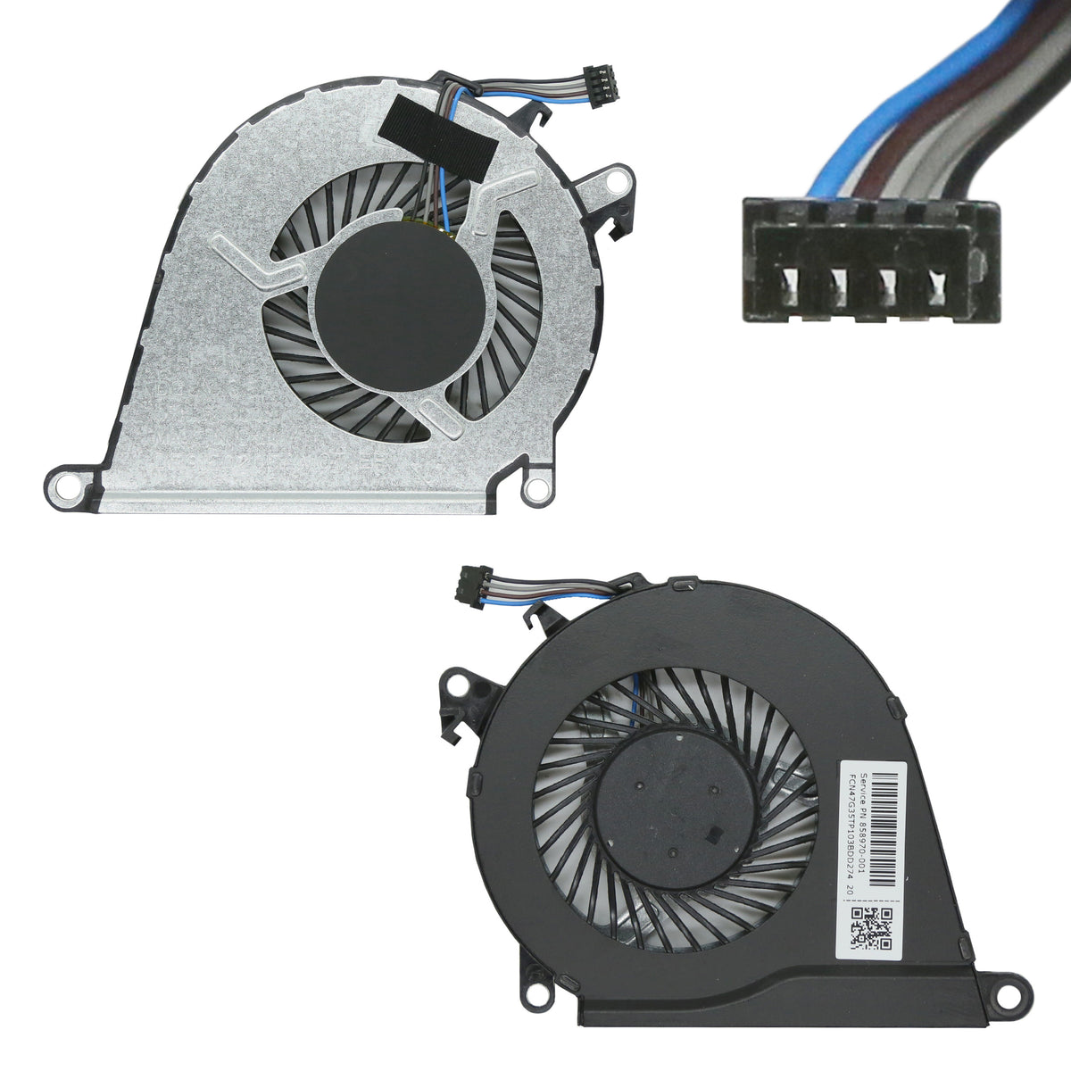 VENTILATEUR CPU POUR PC PORTABLE HP PAVILION 15-BC / OMEN 15-AX SERIES