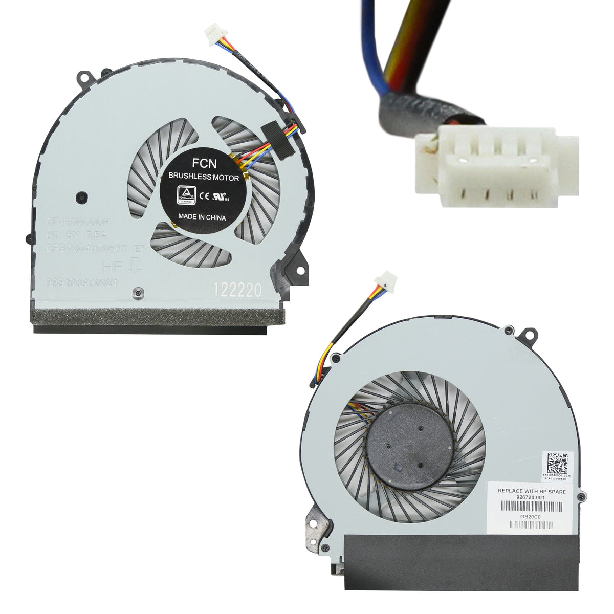 VENTILATEUR CPU POUR PC PORTABLE HP 17-AK / 17-BS / 17-X / 17-Y SERIES-1