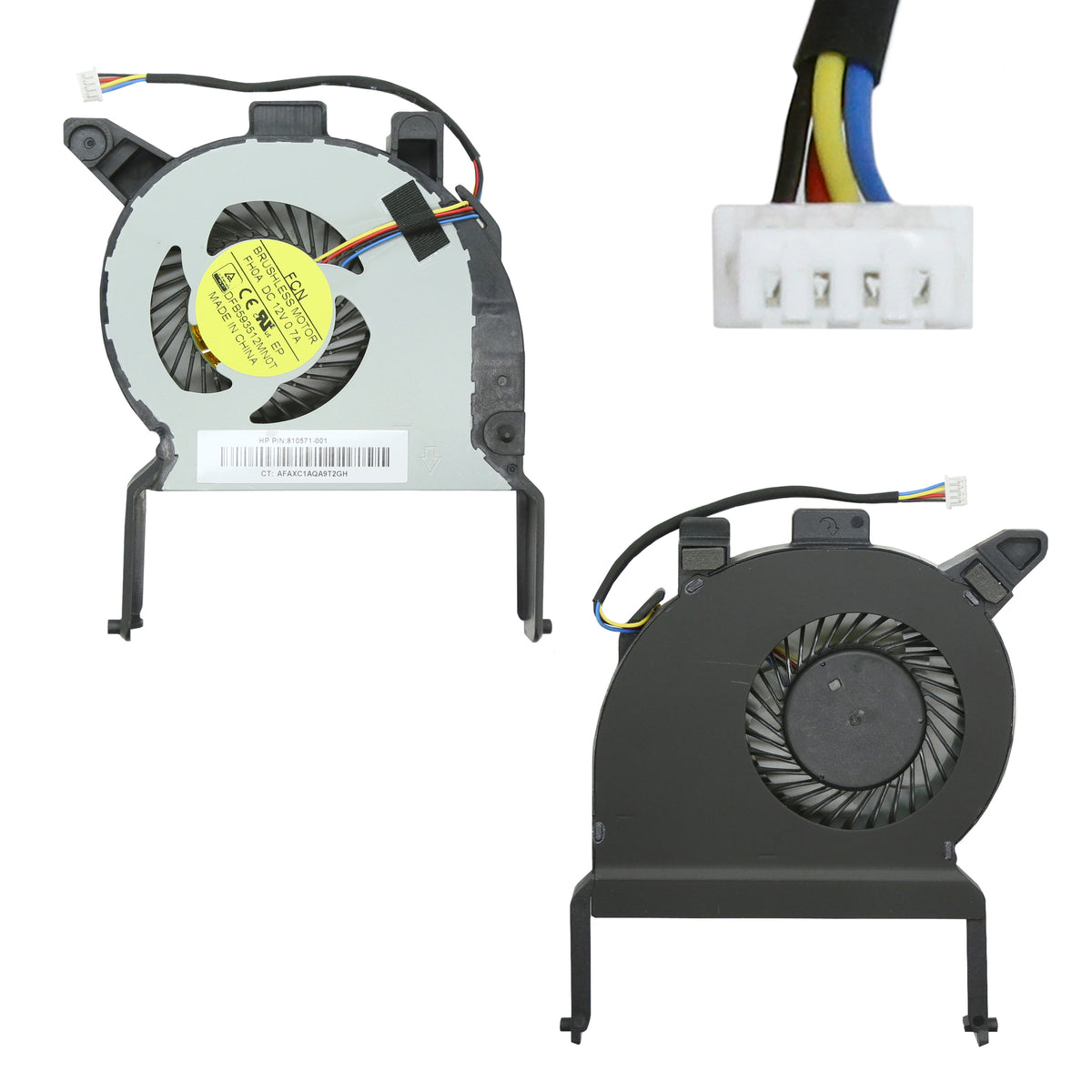 VENTILATEUR CPU POUR PC PORTABLE HP ELITEDESK 800 G2 MINI - 810571-001