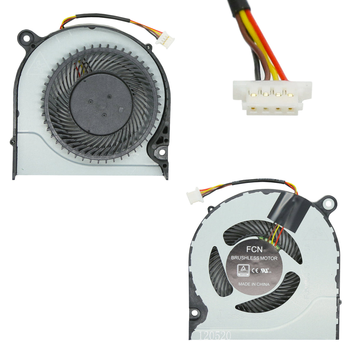 VENTILATEUR CPU POUR PC PORTABLE ACER PREDATOR HELIOS 300 G3-571 / G3-572 / G3-571G / G3-572G / G3-573G / PH315-51-1