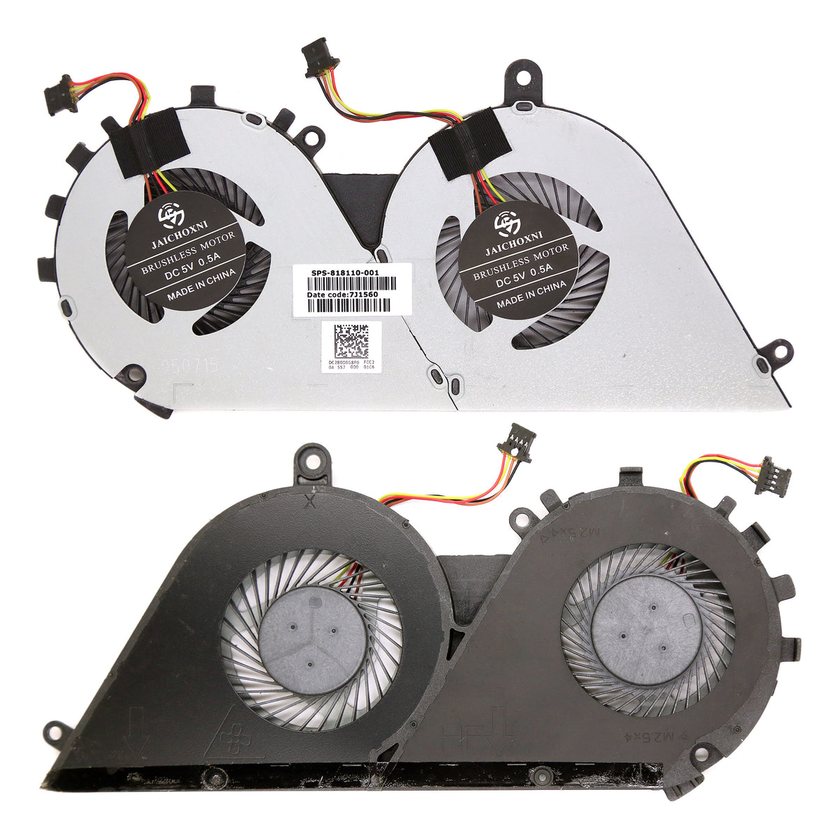 VENTILATEUR CPU POUR PC PORTABLE HP ENVY 14-J / 14T-J / 14-J104TX / 14-J006TX - 818110-001