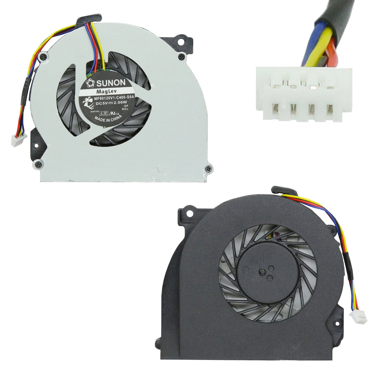 VENTILATEUR CPU POUR PC PORTABLE HP ELITEBOOK 2560 / 2560P / 2570 / 2570P - 651378-001