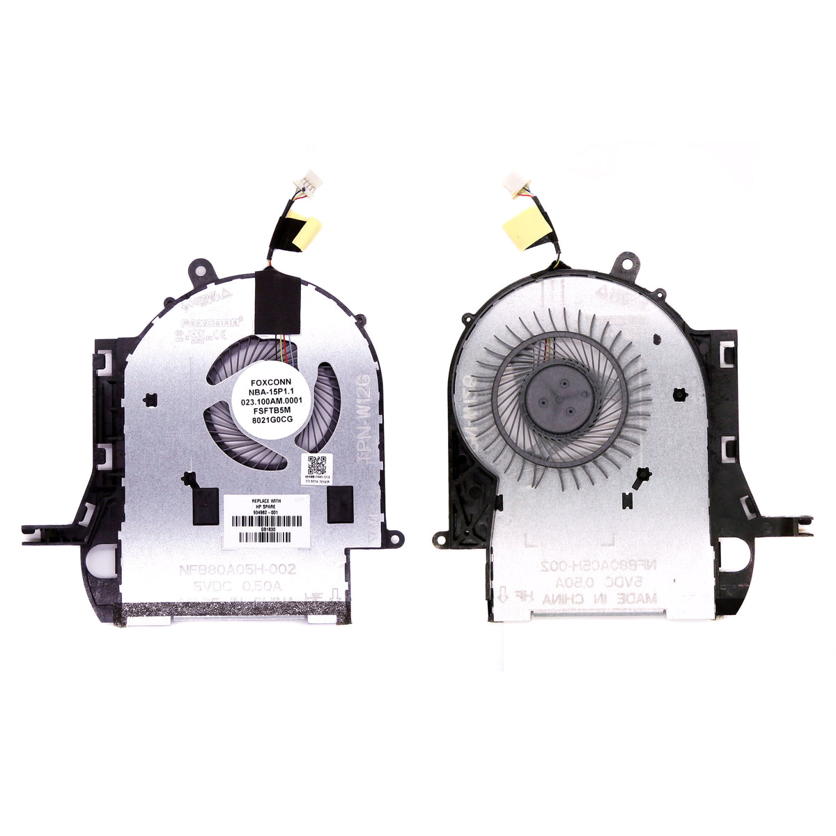 VENTILATEUR CPU POUR PC PORTABLE HP PAVILION 15-BR SERIES - 934962-001 / 924513-001-1