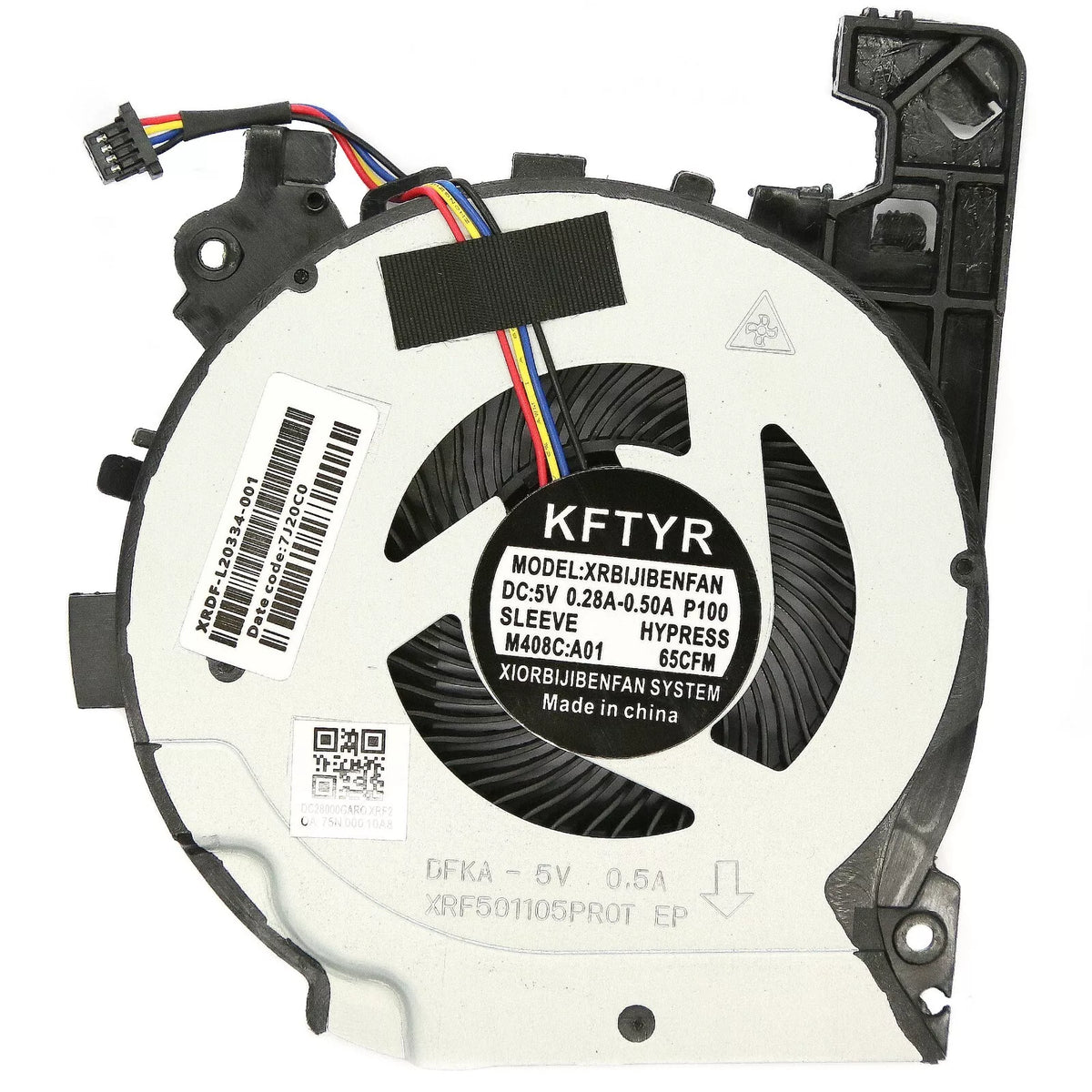 VENTILATEUR CPU POUR PC PORTABLE HP PAVILION GAMING 15-CX / 15-CN - L20334-001 / L20335-001-1
