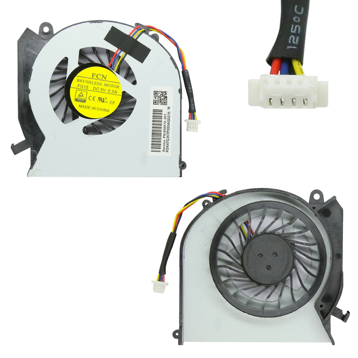VENTILATEUR CPU POUR PC PORTABLE HP PAVILION DV6-7000 / DV7-7000 SERIES-1