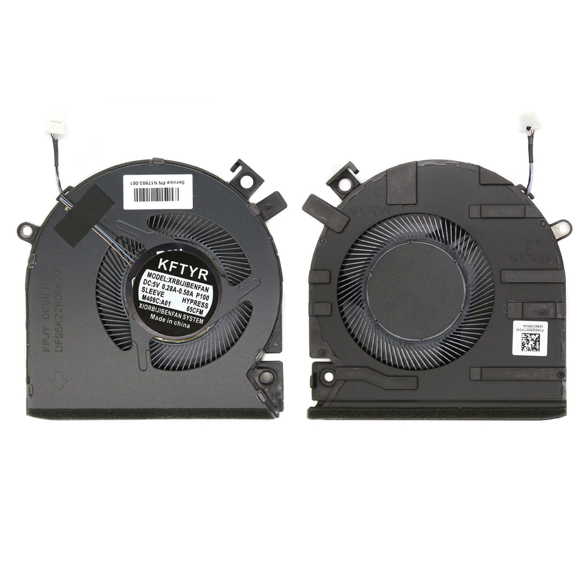 VENTILATEUR CPU POUR PC PORTABLE HP VICTUS 15-FA / 15-FB SERIES