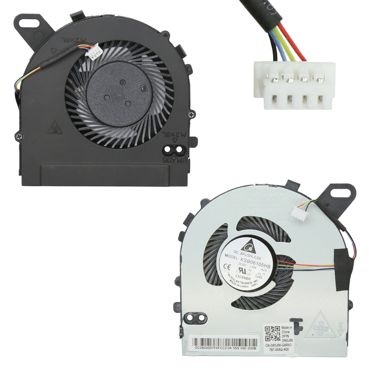 VENTILATEUR CPU POUR PC PORTABLE DELL INSPIRON 15-7560  / 15-7572 VOSTRO 5468 / 5568 - 0W0J86