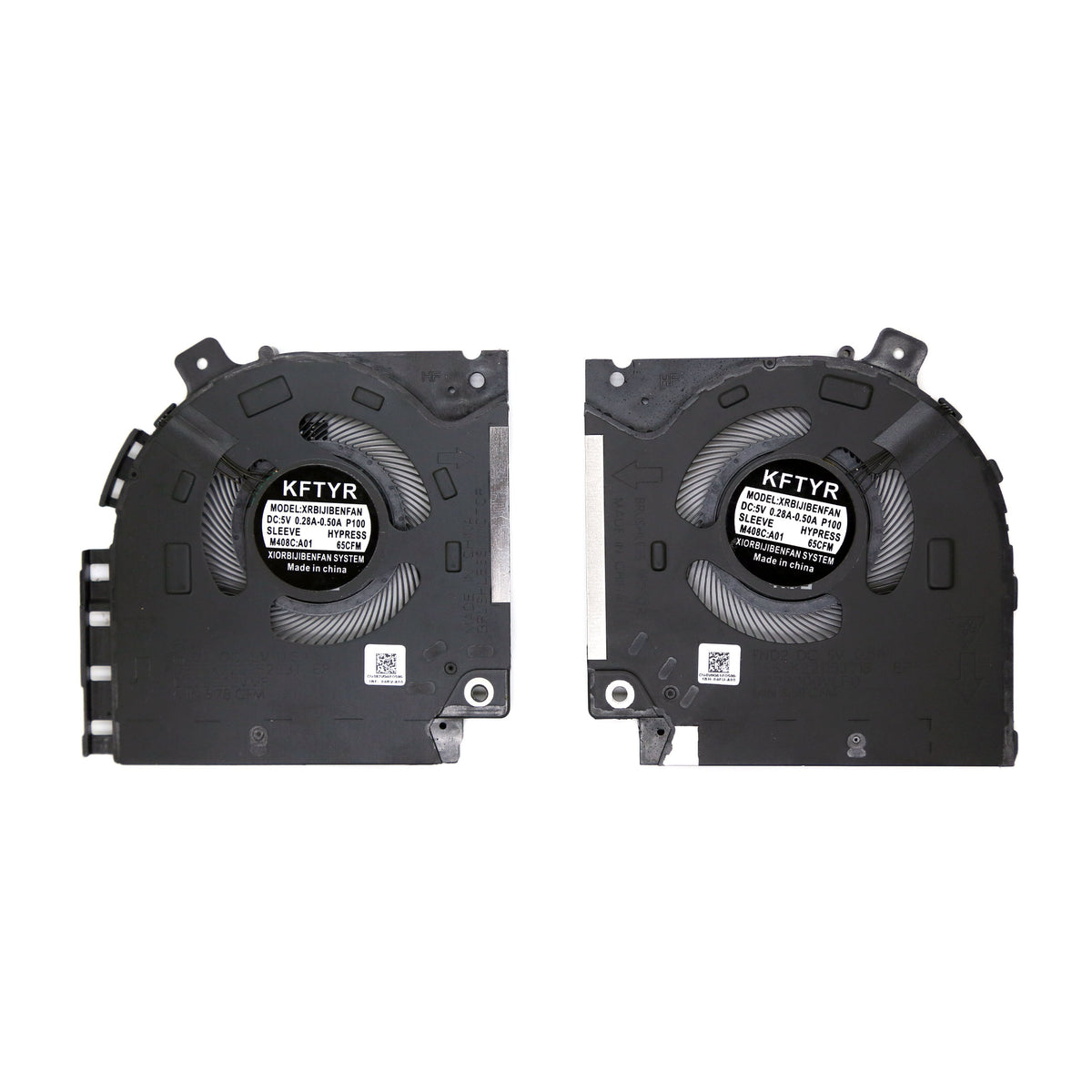 VENTILATEURS CPU & GPU POUR PC PORTABLE DELL ALIENWARE X15 R1 / X15 R2 SERIES - 082VD4 / 0V0G61