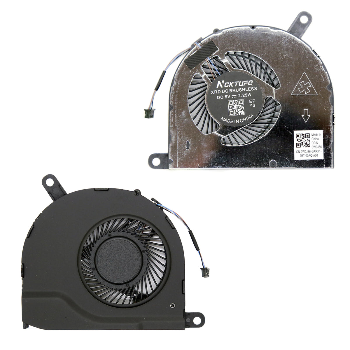 VENTILATEUR CPU POUR PC PORTABLE DELL LATITUDE E5480 / E5490 / E5491 / E8491 / E5495-1