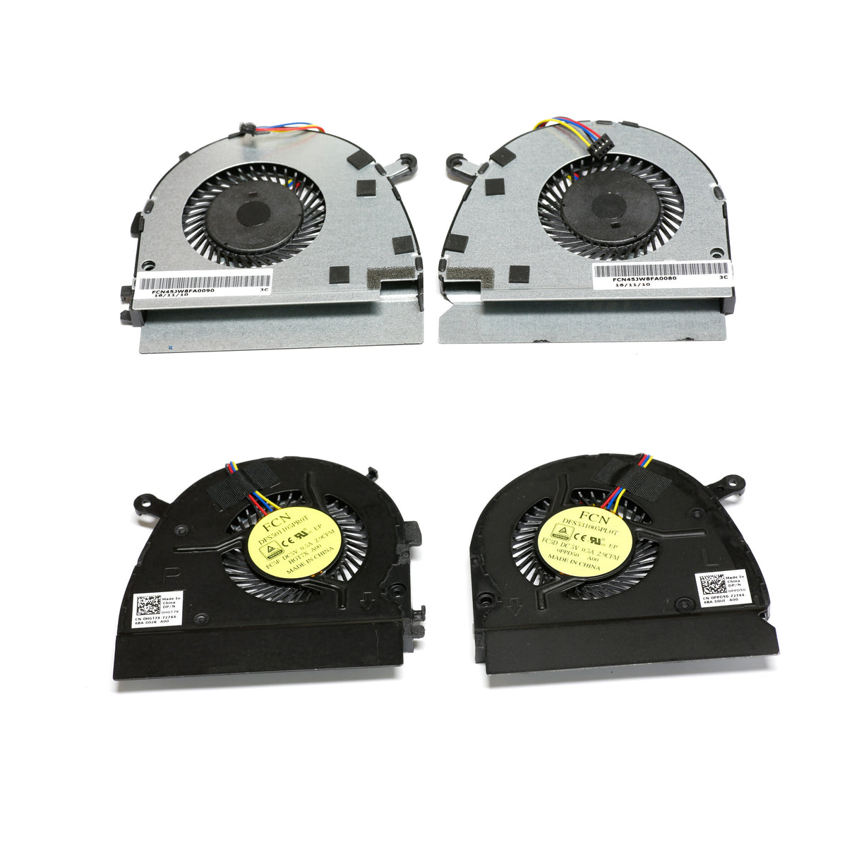 VENTILATEURS CPU & GPU POUR PC PORTABLE DELL VOSTRO V5460 / V5470 / V5480-1