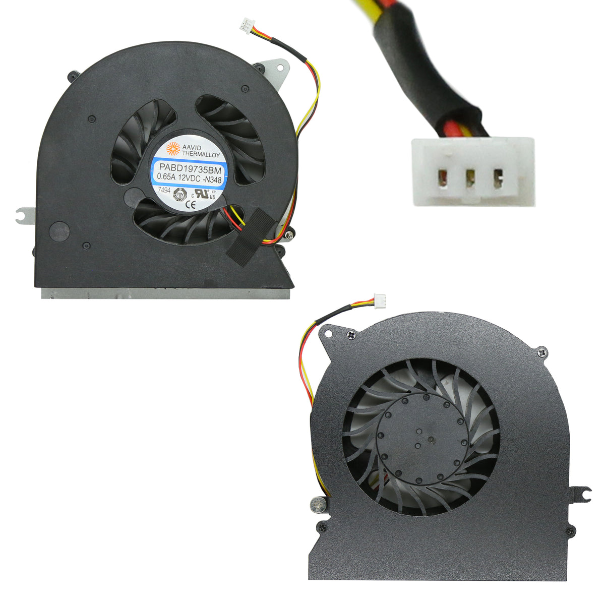 VENTILATEUR CPU POUR PC PORTABLE MSI GT72 / GT72S / GT72VR - MS-1781 / MS-1782
