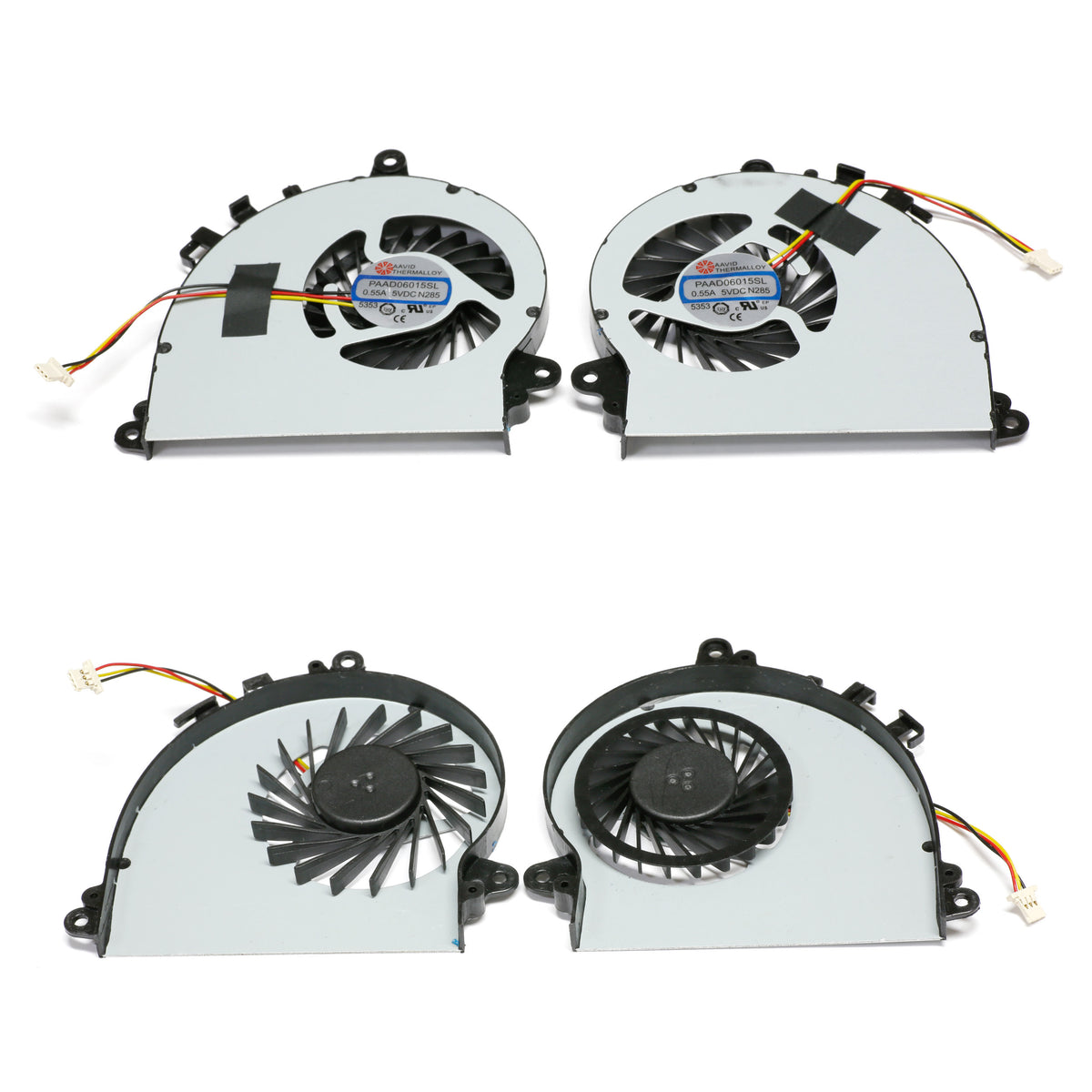VENTILATEURS CPU & GPU POUR PC PORTABLE MSI GS70 / GS72 SERIES