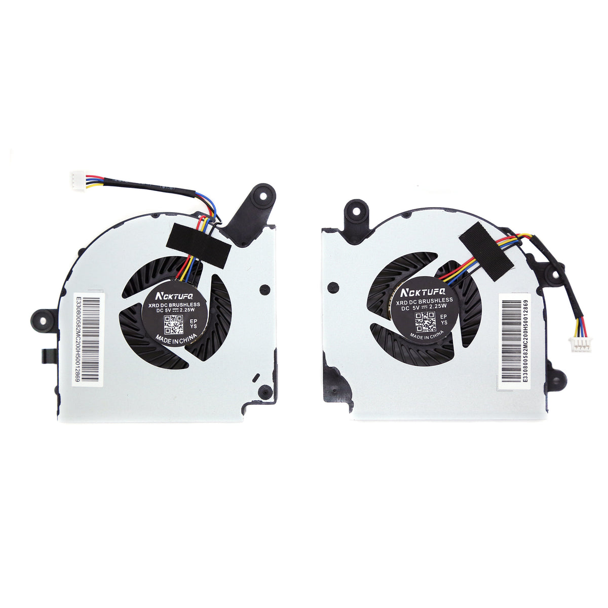 VENTILATEURS CPU & GPU POUR PC PORTABLE MSI GF75 - MS-17F3 / MS-17F2 / MS-17F1 / MS-17F4 / MS-17F5 - PAAD06015SL N415 / N416