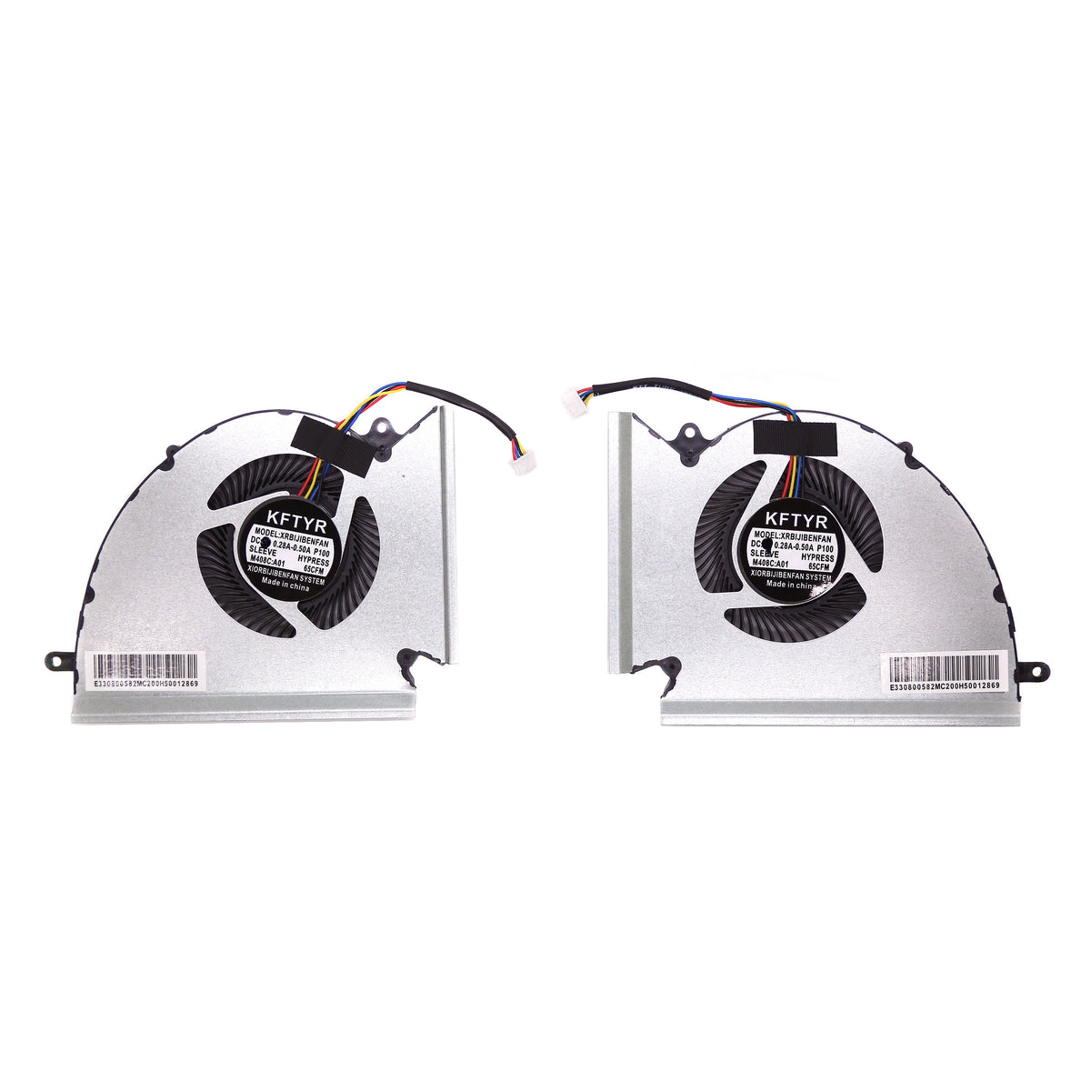 VENTILATEURS CPU & GPU POUR PC PORTABLE MSI GE76 / GP76 / WE76 - MS-17K3 / MS-17K2 / MS-17K1