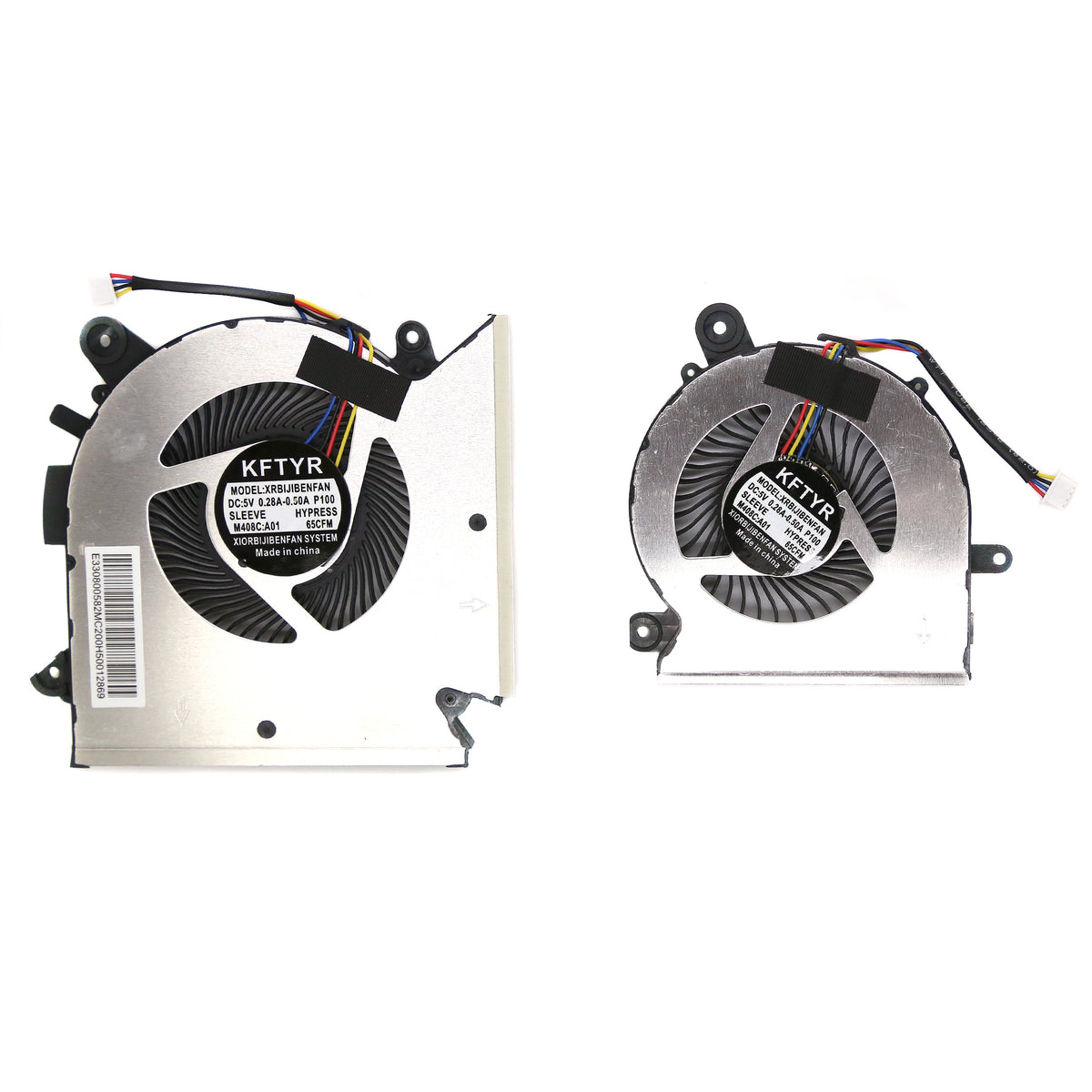 VENTILATEURS CPU & GPU POUR PC PORTABLE MSI GF63 / GF65 MS-16R1 / MS-16R2 / MS-16R3 / MS-16R5 / WF65