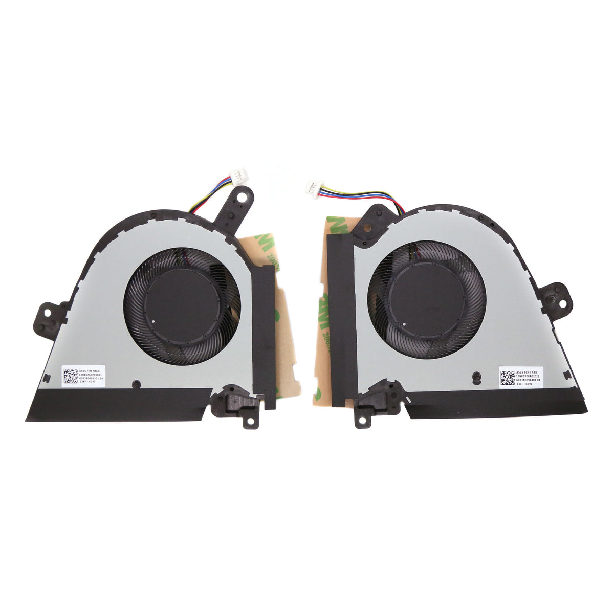 VENTILATEURS CPU & GPU POUR PC PORTABLE ASUS TUF GAMING DASH F15 FX516 / FX516P / FX516PR / FX516PE / FX516PC / FX516PM / FX516EN / TUF516PE / TUF516PR SERIES