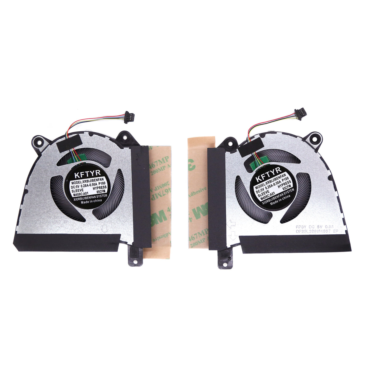 VENTILATEURS CPU & GPU POUR PC PORTABLE ASUS ROG ZEPHYRUS G14 GA402 / GA402R / GA402RJ / GA402RK SERIES - 13NR09U0APP0402 / 13NR09U0AP0302-1