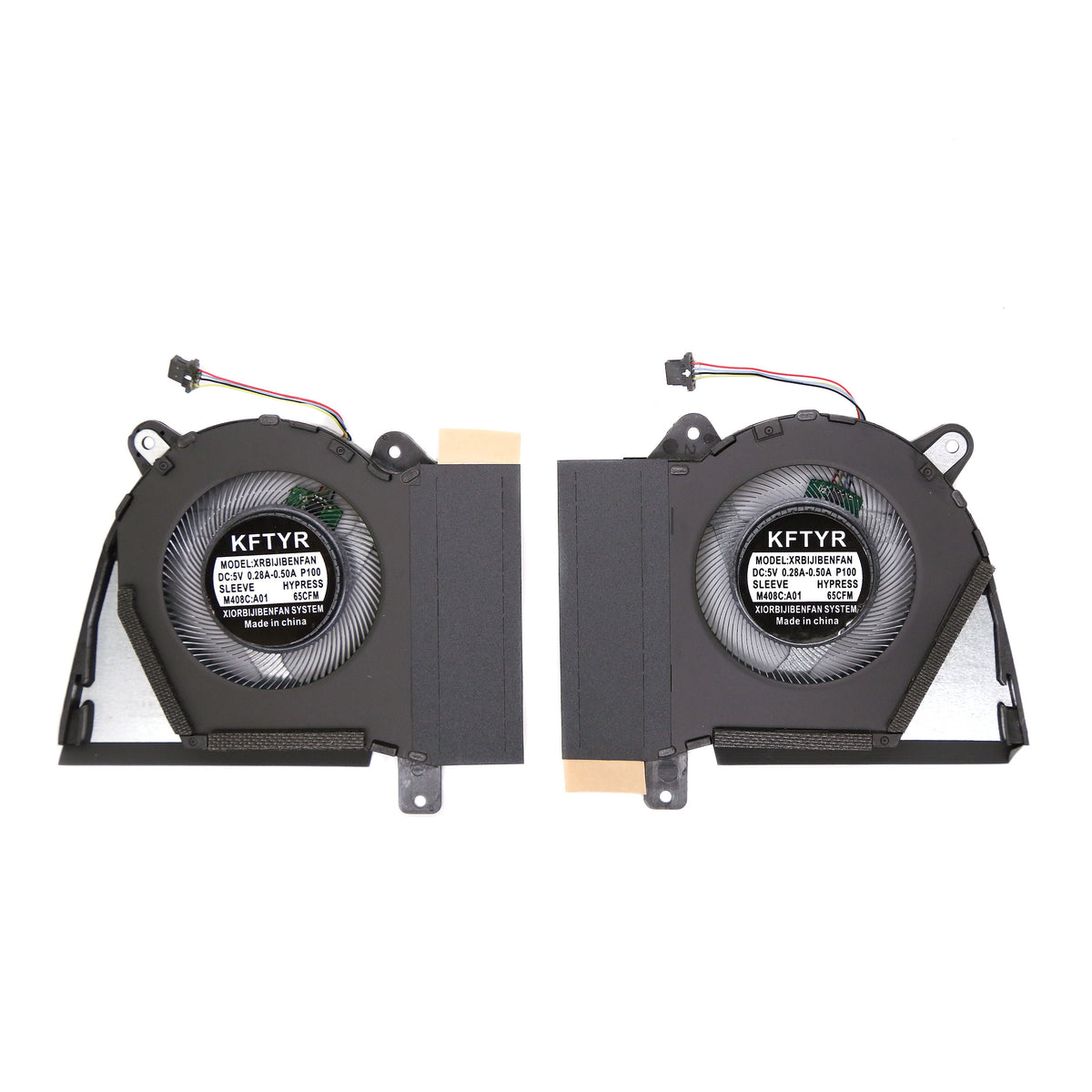 VENTILATEURS CPU & GPU POUR PC PORTABLE ASUS ROG ZEPHYRUS G14 GA402 / GA402R / GA402RJ / GA402RK SERIES - 13NR09U0APP0402 / 13NR09U0AP0302