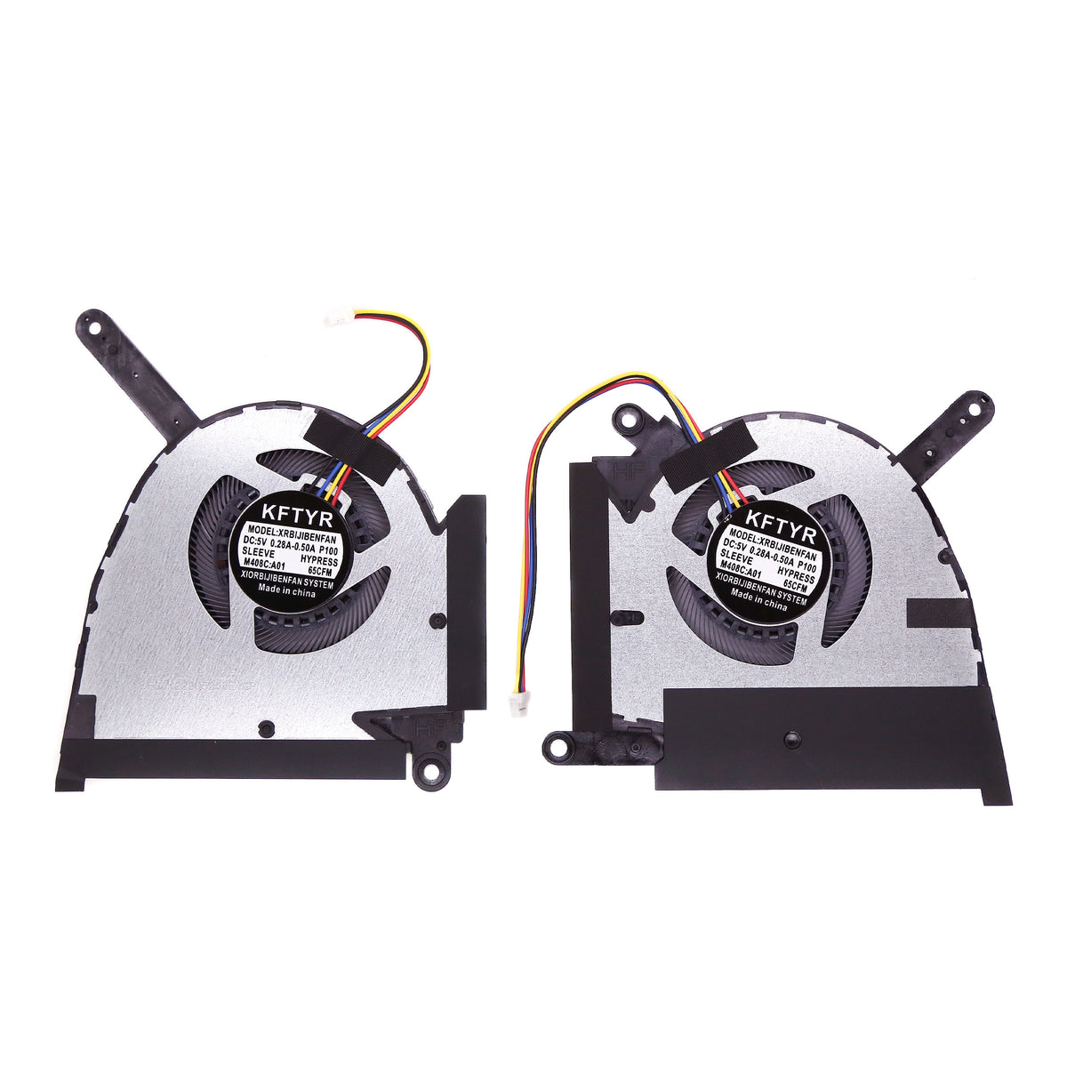 VENTILATEURS CPU & GPU POUR PC PORTABLE ASUS TUF Dash 15 FX517 / FX517ZM / FX517ZC / FX517ZR - 13NR0990T01021 / 13NR0990T02021