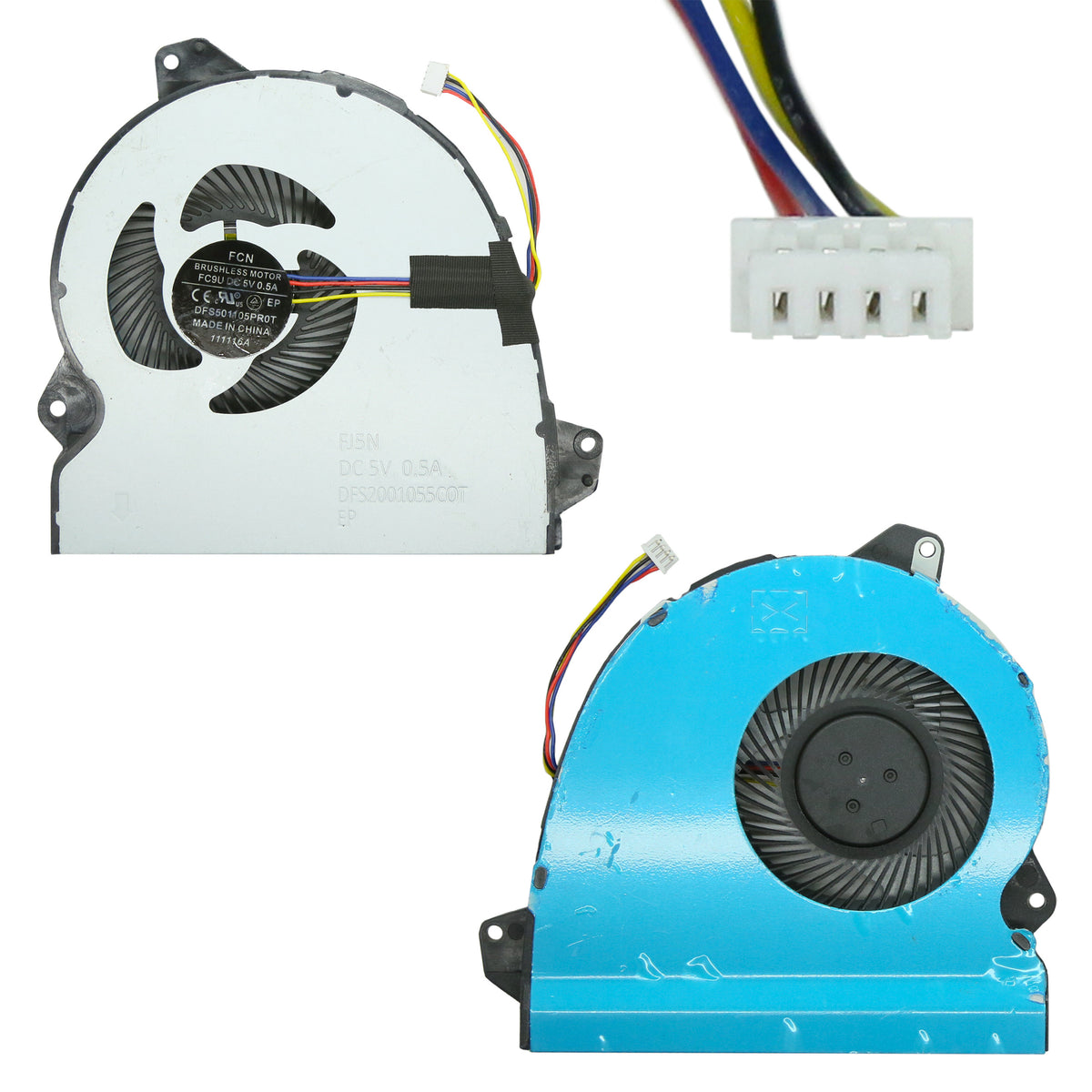 VENTILATEUR CPU POUR PC PORTABLE ASUS ZX53VD / ZX53VE / ZX53VW - ASUS ROG STRIX GL553 / GL553V / GL553VD / GL553VE / GL553VW / GL753VD SERIES