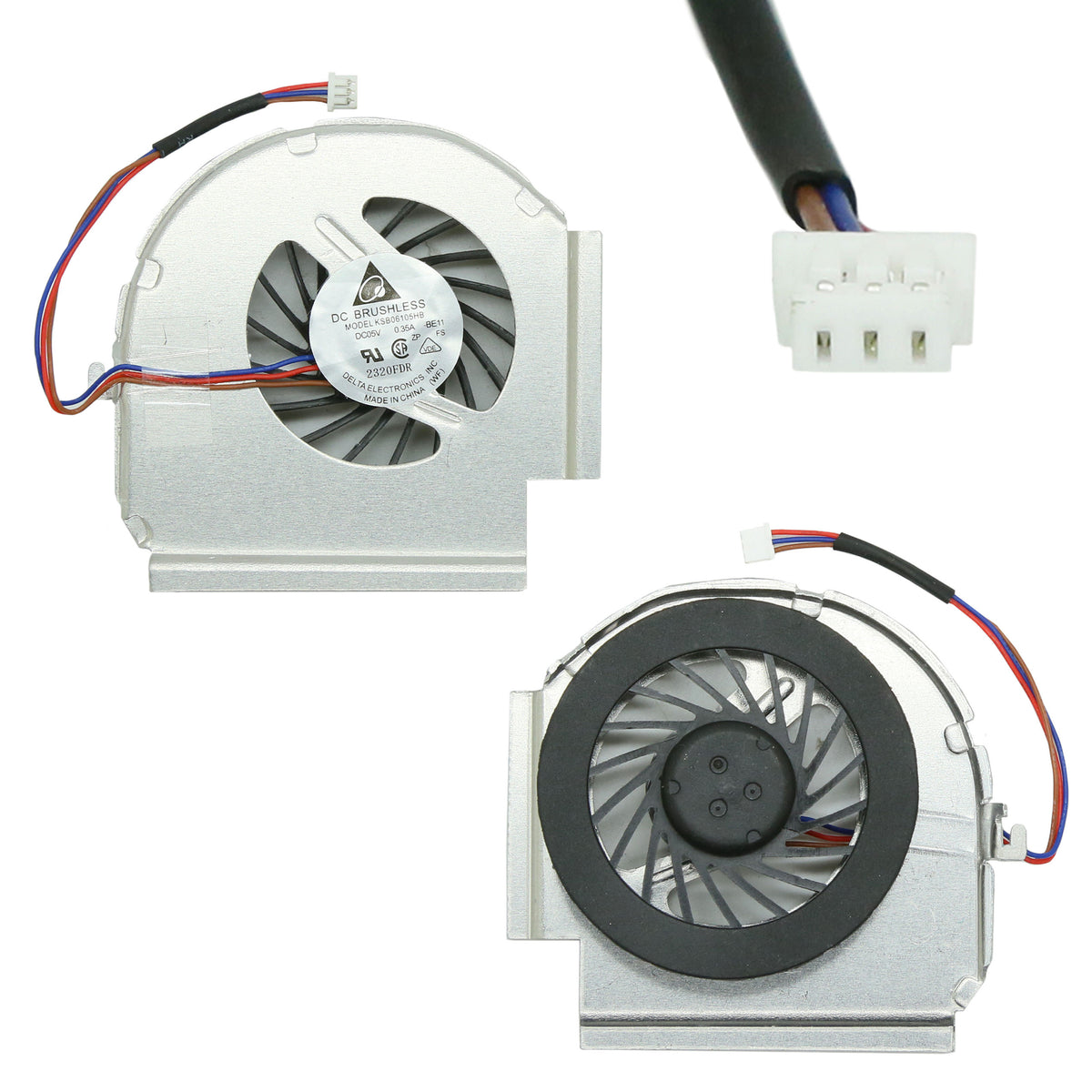 VENTILATEUR CPU POUR PC PORTABLE LENOVO THINKPAD T400 / T61 / T61P SERIES - 42W2460 / 42W2461-1
