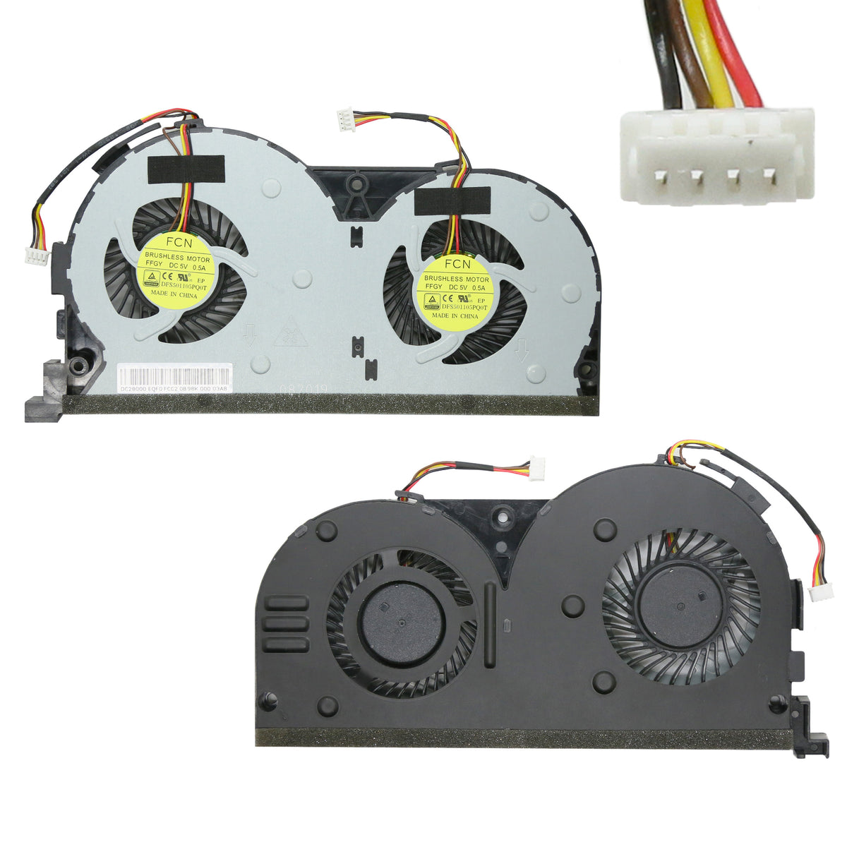 VENTILATEUR CPU POUR PC PORTABLE LENOVO ERAZER Y50-70 / Y50-70A / Y50-70AM-IFI / Y50-70AF / Y50-70AM / Y50-70AS / Y50-70AM-ISE / Y50-80 / Y50P-80 / Y70-70T / Y70P-70T / Y50-50