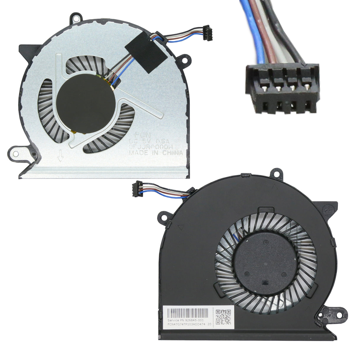 VENTILATEUR CPU POUR PC PORTABLE HP PAVILION 15-CC / 15-CD SERIES - 926845-001 / 926846-001