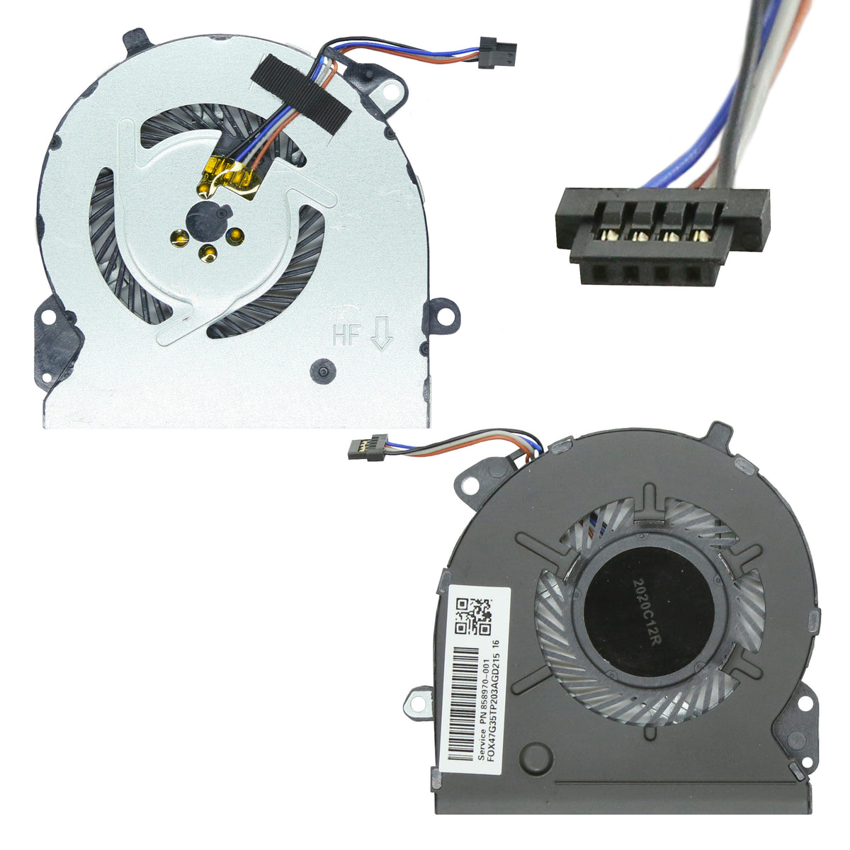 VENTILATEUR CPU POUR PC PORTABLE HP PAVILION 15-CS - L25585-001-1