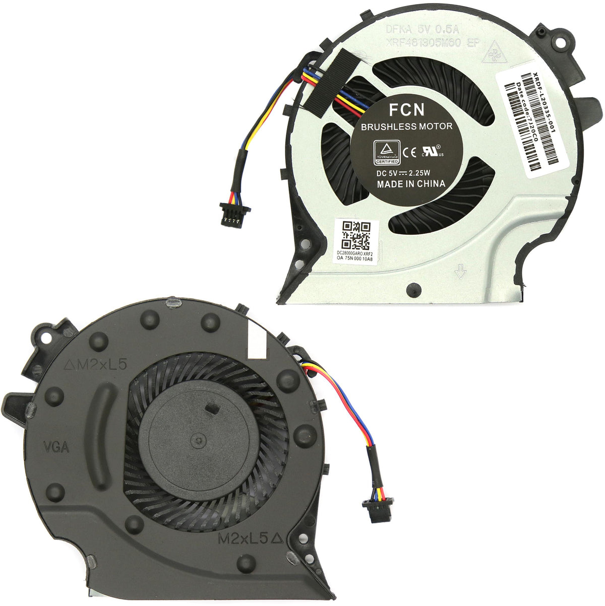 VENTILATEUR GPU POUR PC PORTABLE HP PAVILION 15-CX / 15-CN - L20335-001-1