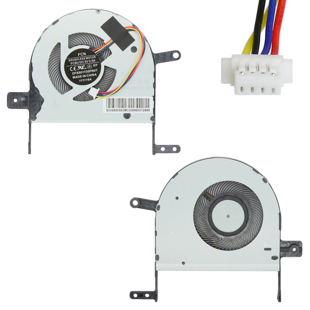 VENTILATEUR CPU POUR PC PORTABLE ASUS VIVOBOOK S15 / S510 / S510U / S510UQ / S510UA / X510 / X510U-1