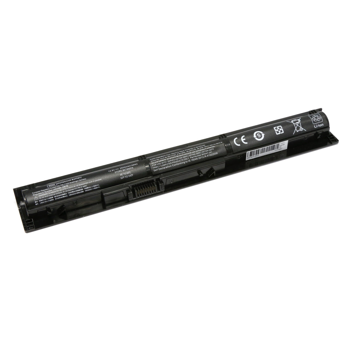 BATTERIE POUR PC PORTABLE HP ProBook 470 Gen 3 - RIO4 / RIO6XL / Ri04041-CL - 14.8V 2600mAh-1