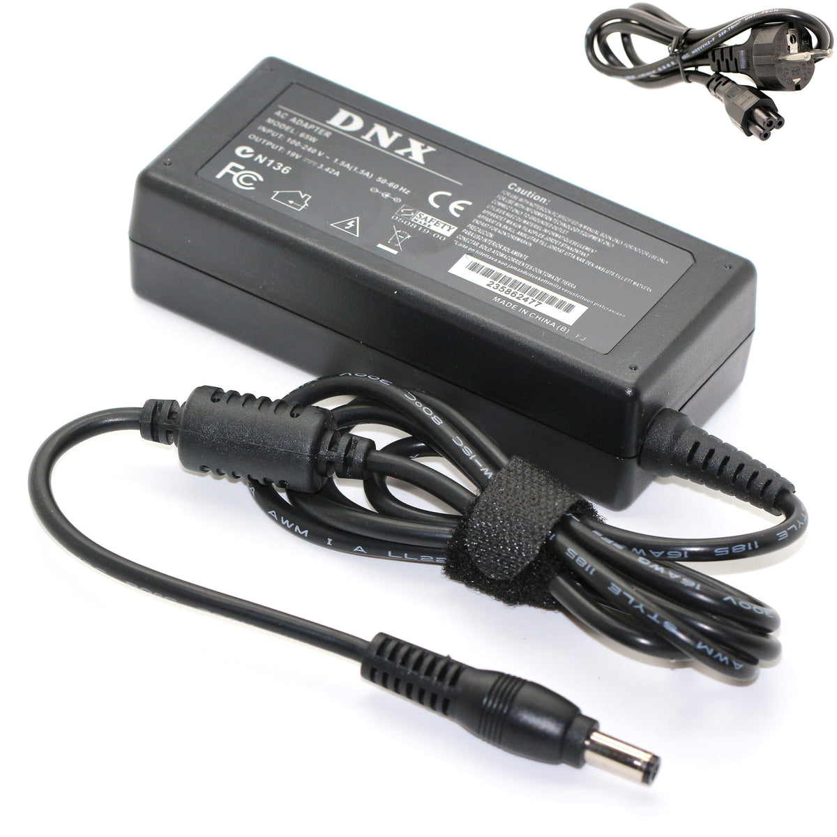 CHARGEUR POUR PC PORTABLE ASUS M67A / M67C / M67CE - 19V 3.42A 5.5 x 2.5mm-1
